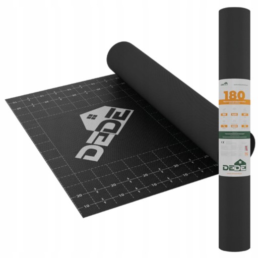 MEMBRANA DACHOWA MOCNA FOLIA ZBROJONA NA DACH || DEDE 180g 75m2
