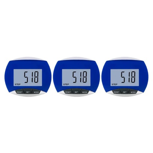 LCD Mini Pedometer Step Counter with Belt Clip Fitting Hiking Fitness Walki