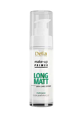 DELIA COSMETICS SKIN CARE DEFINED BAZA POD MAKIJAŻ LONG MATT MATUJĄCA 30 ML