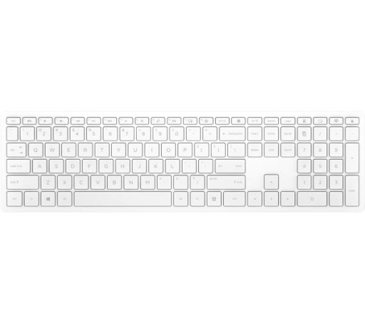 Klawiatura HP Pavilion 600 Biała USB 2.4 GHz bezprzewodowa
