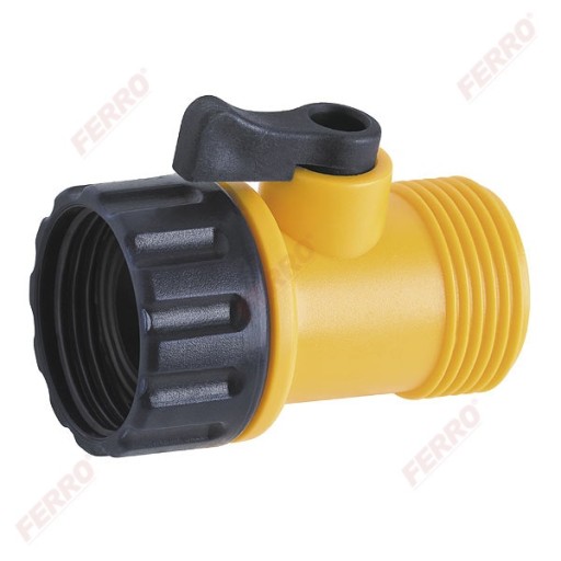 GARDEN Złącze z zaworem 1/2 z zaworem