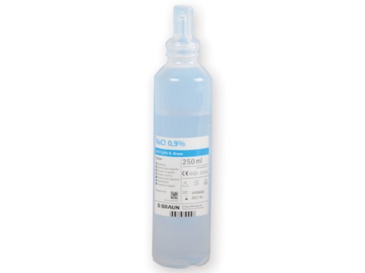 Sól fizjologiczna B.Braun ECOLAV NACL 0,9% 250ML, 1 butelka