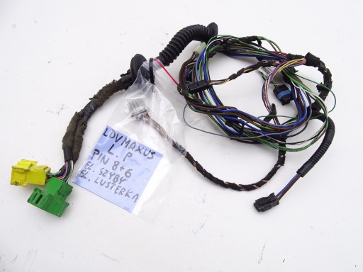 LDV MAXUS 04-09 WIĄZKA INSTALACJA DRZWI LEWY PRZÓD 8+6 PIN 581310042 #180