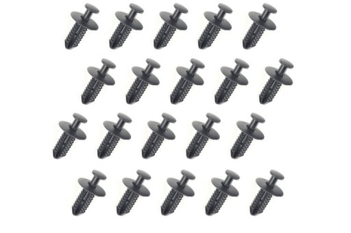20x SPINKA KOŁEK 7mm NADKOLI OSŁON DO MERCEDES A W168 W169 C W203 W204 W205