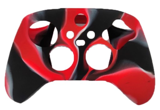 OSŁONA SILIKON ETUI SILIKONOWE pada XBOX SERIES S X Camo Red Black