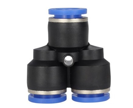 Złączka wtykowa trójnik typ Y 3 x 6mm