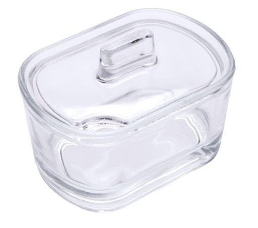 HS JASŁO CUKIERNICA SZKLANA OWALNA 250 ML