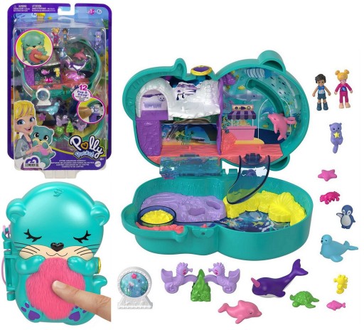 Polly Pocket Oceanarium wyderki zestaw HCG16