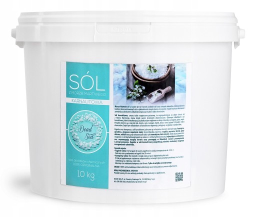 KARNALITOWA SÓL Z MORZA MARTWEGO - 10 kg IMPORTER