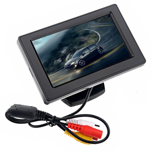 43-CALOWY MONITOR LCD Z 2 WEJŚCIAMI AV
