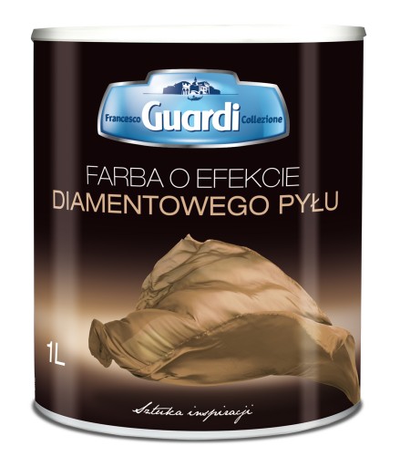 FARBA O EFEKCIE DIAMENTOWEGO PYŁU GUARDI 1 L