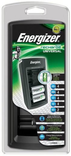 ENERGIZER ŁADOWARKA BATERII R3 R6 R14 R20 9V