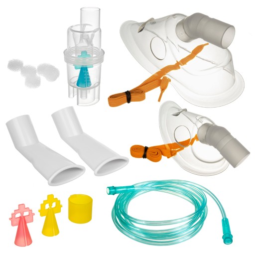 ZESTAW DO INHALATORA MASKI NEBULIZATOR PRZEWÓD NOS
