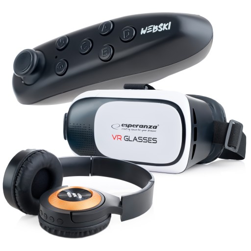 WIRTUALNA RZECZYWISTOŚĆ GOGLE 3D OKULARY VR 360