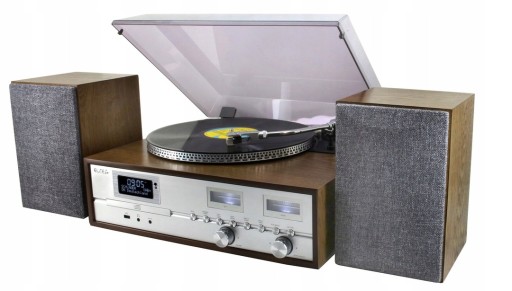 Soundmaster PL880 retro wieża gramofon DAB radioBT