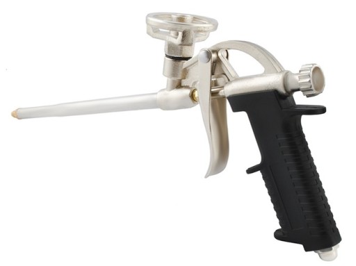 PISTOLET DO PIANY PIANKI MONTAŻOWEJ PIANOKLEJÓW METALOWY.