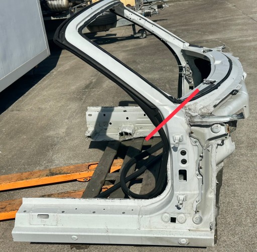 Porsche 718 Boxster 982 981 słupek drzwi próg lewy prawy