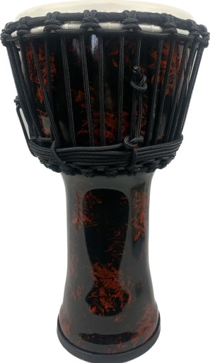 KG Djembe ESPPVC8-MR Abstrakt Red