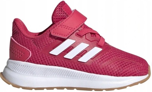 21 BUTY DZIECIĘCE ADIDAS RÓŻOWE Z SIATKI FW5156