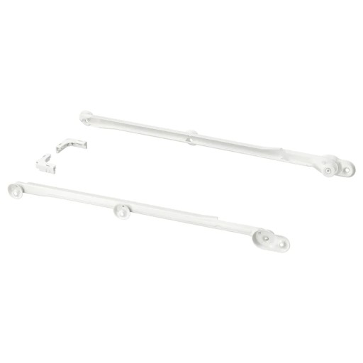 IKEA KOMPLEMENT prowadnica szyna na kosze biały 58