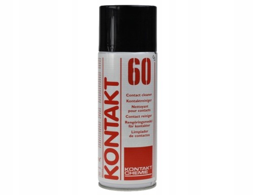 AKC Kontakt 60 400ml czyści i regeneruje styki