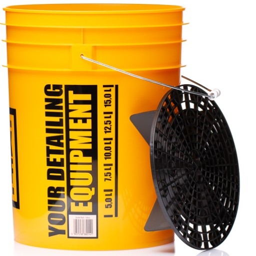 WORK STUFF BUCKET Yellow Wash Wiadro 20L Separator