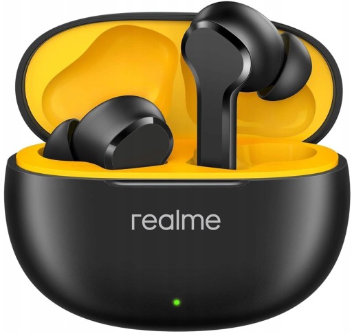 Bezprzewodowe słuchawki douszne Realme T100 z Bluetoothem