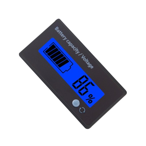 TESTERY AKUMULATORÓW LCD MIERNIK NAPIĘCIA 12 -48V