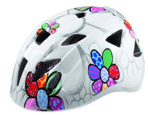 KASK ALIPINA XIMO FLASH WHITE FLOWER 45-49cm