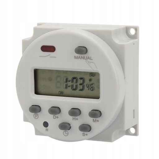 12V DC PROGRAMATOR WYŁĄCZNIK CZASOWY TYGODNIOWY