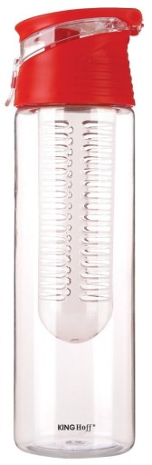 BIDON BUTELKA Z WKŁADEM NA OWOCE LÓD WODE 800 ML