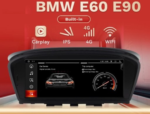 Radio Android 13 8Core BMW E90 E60 8.8'' CCC CiC 4/64