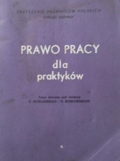 Prawo pracy dla praktyków E. Modliński i in