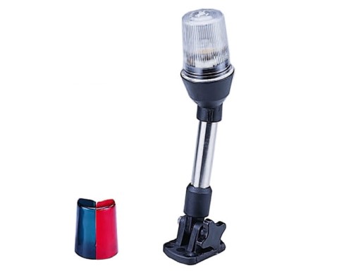 LAMPA TOPOWA LED 3 KOLORY 360ST. REGULOWANA 24 CM