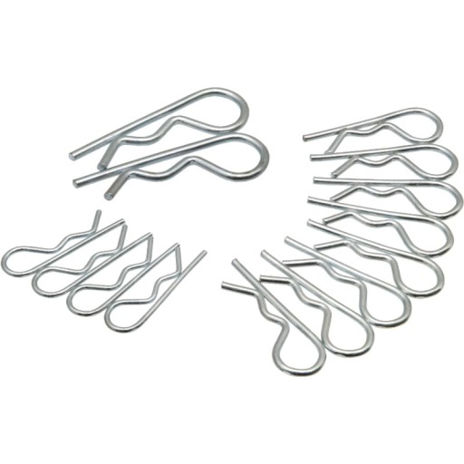 Zestaw zawleczek sprężystych 3-5mm, 10-28mm verzinkt
