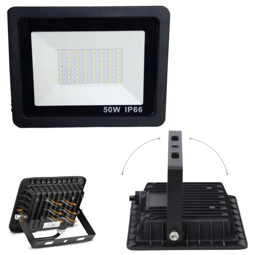 HALOGEN NAŚWIETLACZ LED 50W SLIM