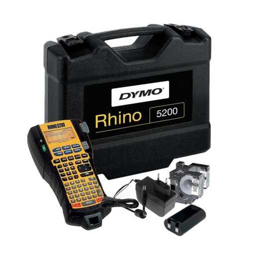 Drukarka etykiet DYMO RHINO 5200 zestaw walizkowy z taśmą