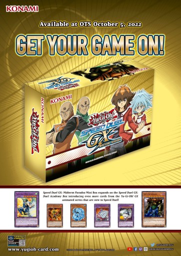 YGO Speed Duel GX Midterm Paradox Box
