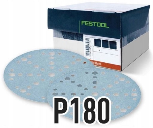 Krążki ścierne STF D150/48 P180 GR/100 Festool