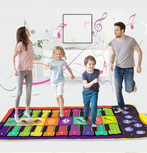 MATA MUZYCZNA TAŃCZENIA PIANINKO GRA TANECZNA