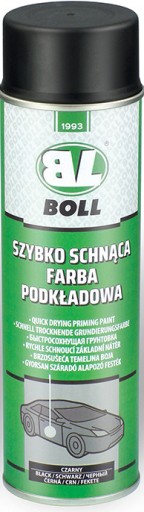 BOLL SZYBKOSCHNĄCA farba podkładowa kolor CZARNY 500 ml SPRAY 1546