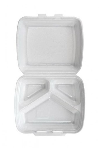 menu box Linpac HP4/3 białe 125 sztuk
