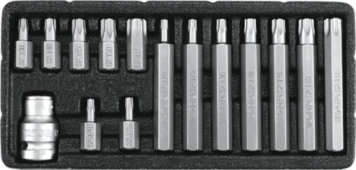 YATO YT-0417 Klucze specj.torx security t20-t55 15