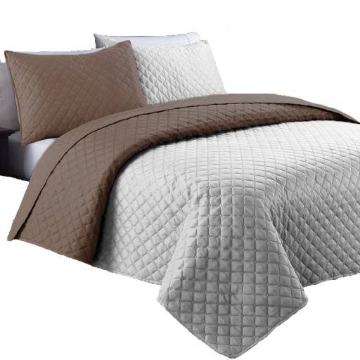 NARZUTA PIKOWANA DWUSTRONNA 140x200 PLED KOLOR KOC