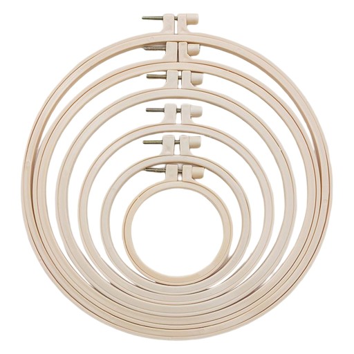 6X Haft ręczny Cross Stitch Ring Hoop