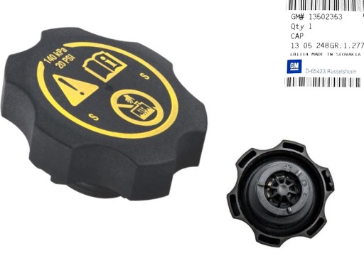 KOREK ZBIORNICZKA PŁYNU ASTRA INSIGNIA CORSA MOKKA