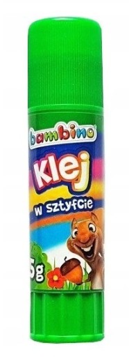 KLEJ SZKOLNY BIUROWY W SZTYFCIE BAMBINO 15 g