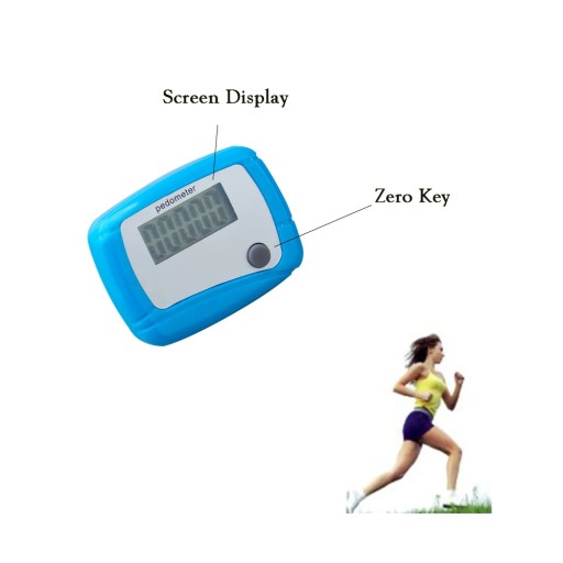Step Counter Outdoor Sports Run Walking Pedometer Distance Calorie Gift One