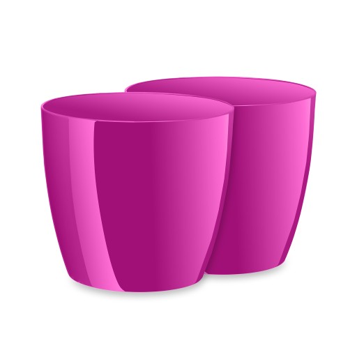 Garronda Osłonka na doniczkę 2 Pack 23x23 cm GD-DON-DA