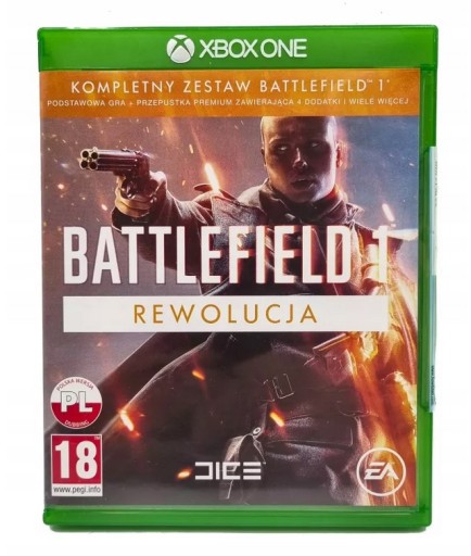 BATTLEFIELD 1 REVOLUTION PL DUBBING XBOX ONE NOWA